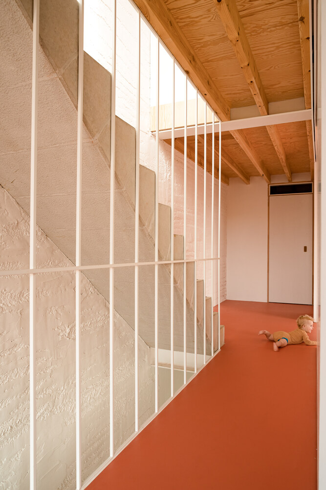 Casa Dragão / no.ma architecten - Fotografia de Interiores, Escada, Corrimão