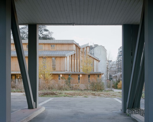 Early Childhood Center / Guillaume Ramillien Architecture Early Childhood Center / Guillaume Ramillien Architecture - Exterior Photography, Wood, Concrete
