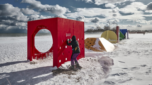 Winter Stations Unveils Six Winning Installations at Toronto's Woodbine Beach in 2025 - Image 11 of 58