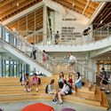 The Lizzie and Jonathan Tisch Center for Innovation and Active Citizenship / Sasaki - Interior Photography, Community , Stairs, Handrail