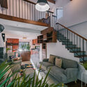 Oak Village - The 9th Avenue / 1+1>2 Architects - Interior Photography, Residential Architecture, Table, Lighting, Chair