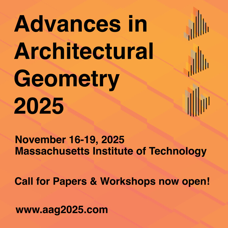 Advances in Architectural Geometry 2025 - Image 1 of 1