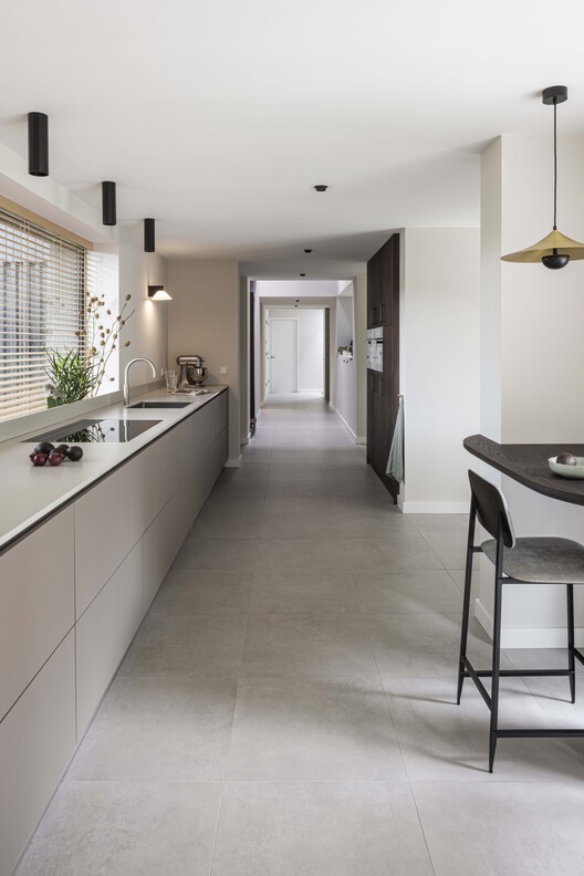 Renovation Park Villa Eindhoven / Wenink Holtkamp Architecten - Interior Photography, Kitchen, Wood, Lighting, Countertop