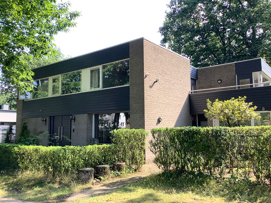 Renovation Park Villa Eindhoven / Wenink Holtkamp Architecten - Exterior Photography, Facade, Door, Garden