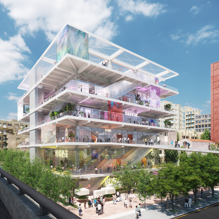 MVRDV’s “Market Cube” Reimagines the Urban Market as a Flexible Vertical Hub in Zhubei, Taiwan - Image 4 of 6