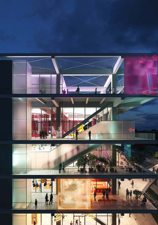MVRDV’s “Market Cube” Reimagines the Urban Market as a Flexible Vertical Hub in Zhubei, Taiwan - Image 2 of 6