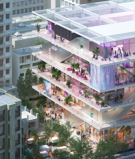 MVRDV’s “Market Cube” Reimagines the Urban Market as a Flexible Vertical Hub in Zhubei, Taiwan - Image 5 of 6