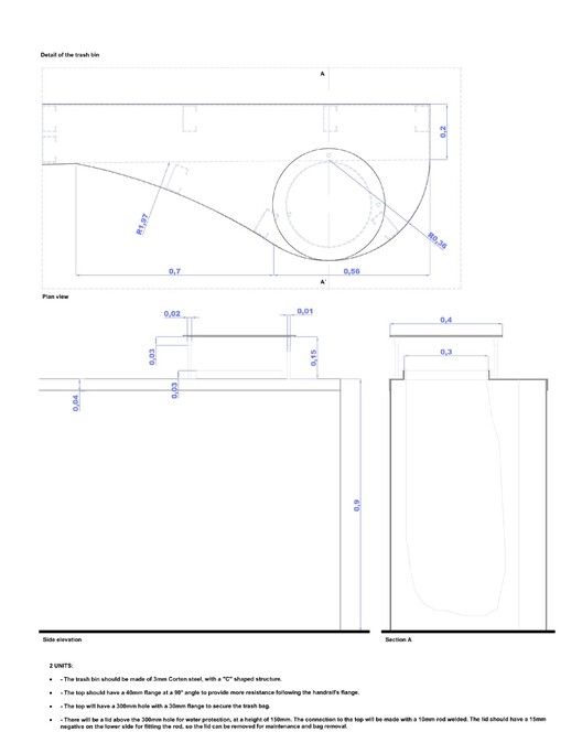Travessia Ciclável e Pedonal Sobre a Ponte de Fareja / Rómulo Neto Arquitetos - Imagem 38 de 44