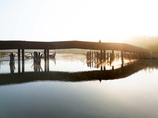 Travessia Ciclável e Pedonal Sobre a Ponte de Fareja / Rómulo Neto Arquitetos - Fotografia de Interiores, Orla