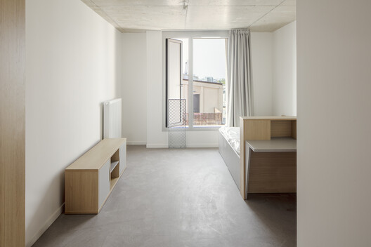 La Roca Student Housing / A6A - Interior Photography, Wood, Concrete