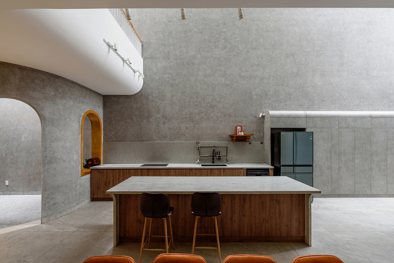 Casa Dinh / Story Architecture - Fotografia de Interiores, Cozinha, Bancada