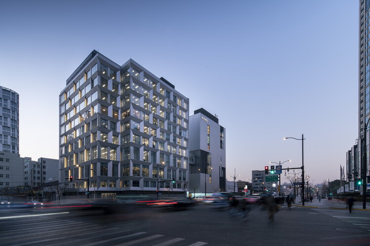 KYMS Technology Centre / Atelier Archmixing - Exterior Photography, Facade