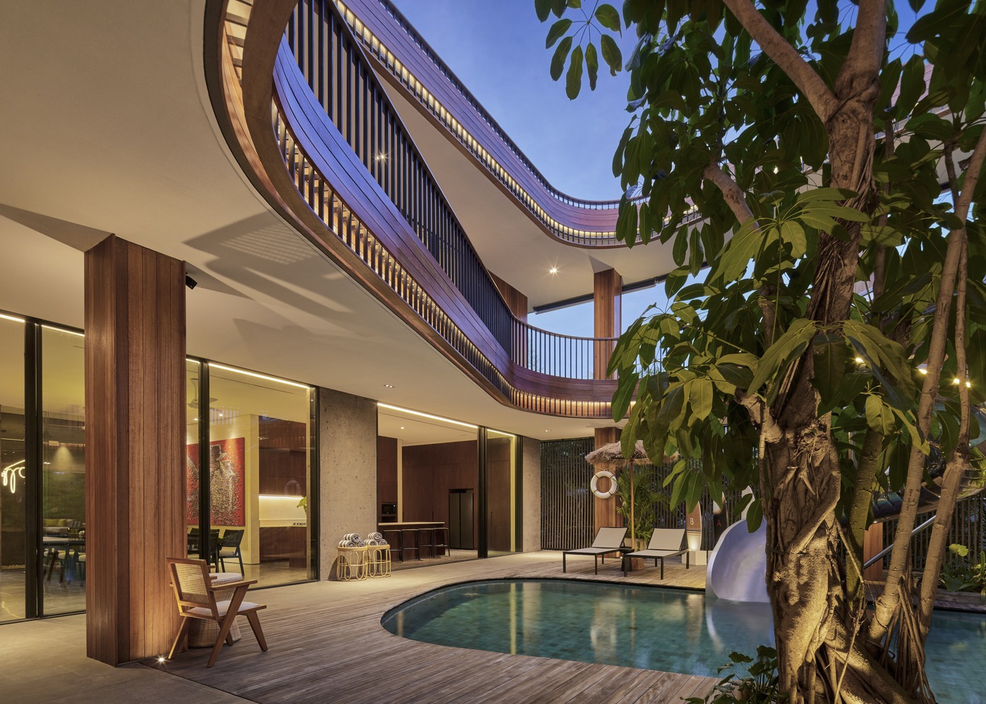 Casa AKASHI / Alexis Dornier - Fotografia de Exterior, Balcão