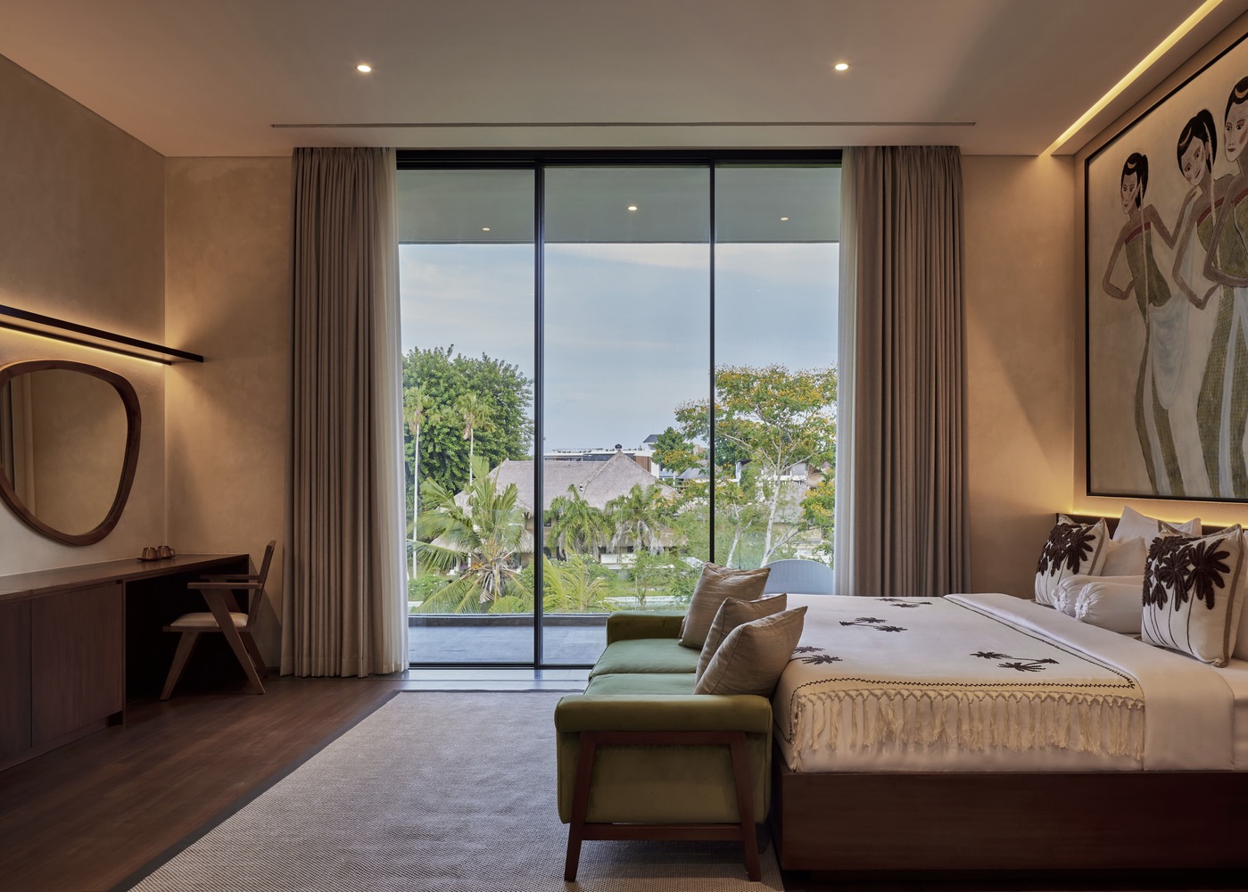 Casa AKASHI / Alexis Dornier - Fotografia de Interiores, Dormitório, Cama, Cadeira