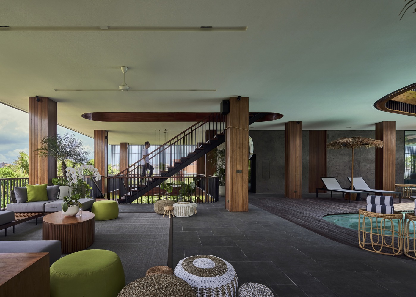 Casa AKASHI / Alexis Dornier - Fotografia de Interiores, Terraço, Cadeira