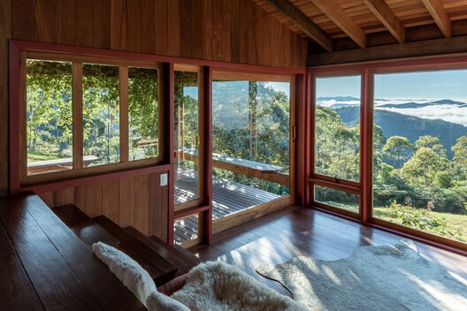 Casa Lodis / vapor arquitetura - Fotografia de Interiores, Dormitório, Madeira, Viga