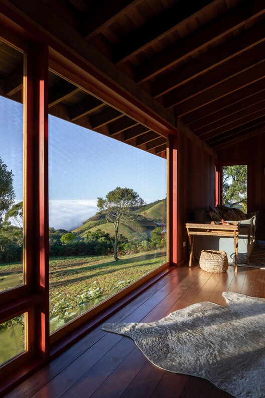 Casa Lodis / vapor arquitetura - Fotografia de Interiores, Madeira, Viga