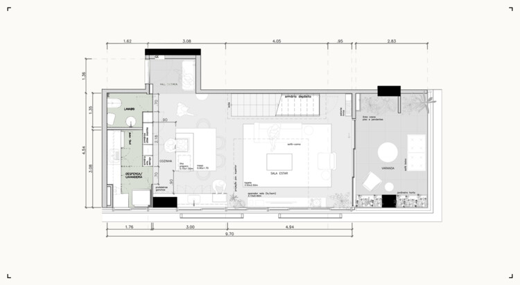 Apartamento Edifício Autem / Vapor arquitetura - Imagem 20 de 23