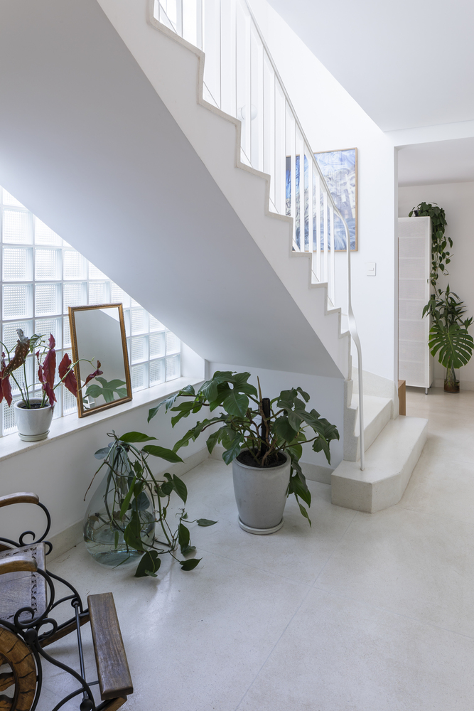 Vila Frid / Vapor arquitetura - Fotografia de Interiores, Escada, Corrimão