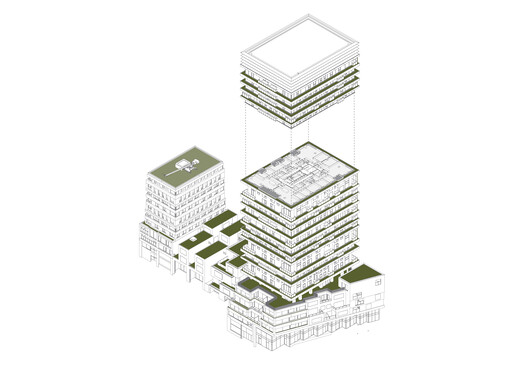 VERTICAL Building / NL Architects + Space Encounters + Studio Donna van Milligen Bielke + Chris Collaris Architects + VDNDP + i29 architects - Image 63 of 98