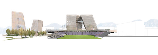 OMA / David Gianotten Wins Competition to Transform Tirana’s Selman Stërmasi Stadium - Image 9 of 19