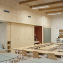 Pierre and Colette Soulages  Primary School / NAS architecture + GTA - Interior Photography, Renovation, Table, Chair
