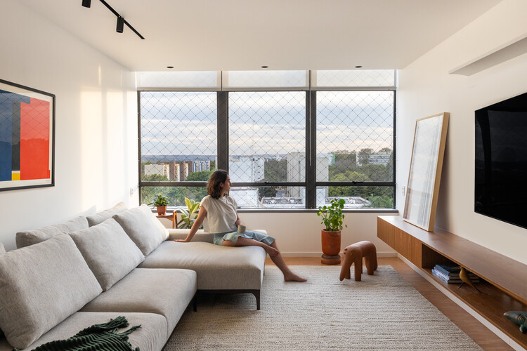 Apartamento Nery / ARQBR Arquitetura e Urbanismo - Fotografia de Interiores, Sala de Estar, Sofá