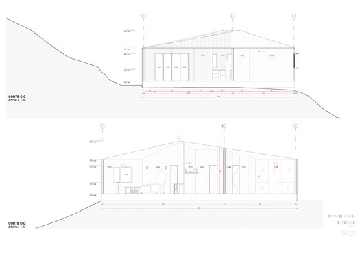 Casa estudio en la montaña / espaciogracia - Imagen 18 de 19