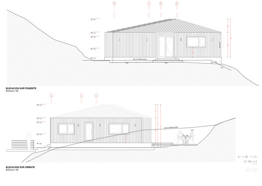 Casa estudio en la montaña / espaciogracia - Imagen 16 de 19