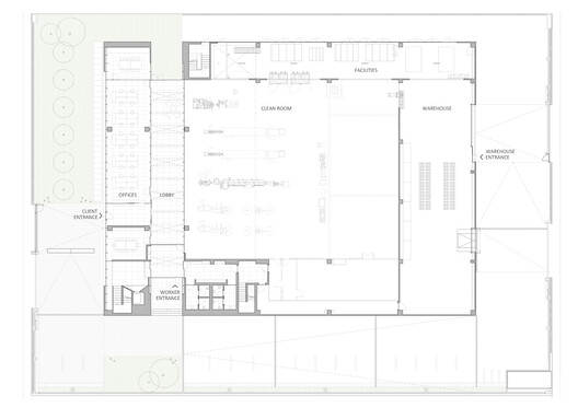 Edificio industrial y oficinas / Fransmas architects - Imagen 18 de 20