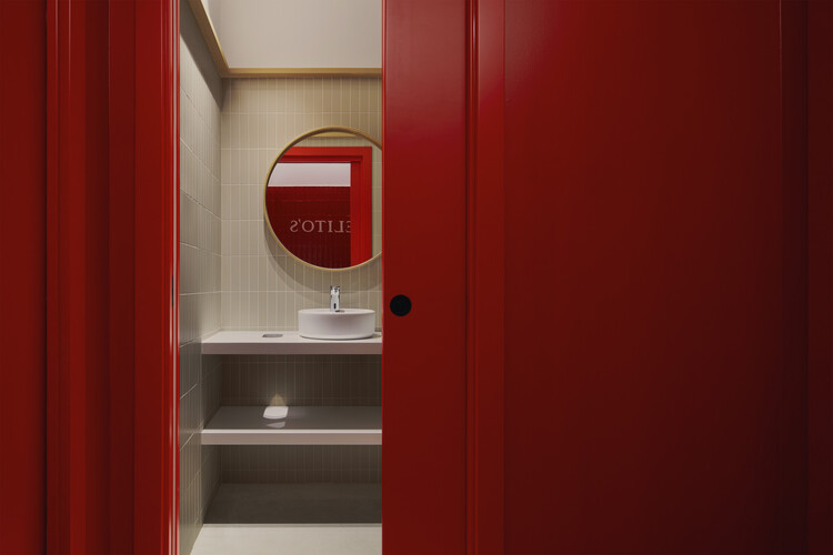 Charcutería-Restaurante Joselito’s LRV / David Hernandez Arquitectura - Fotografía interior, Baño, Madera