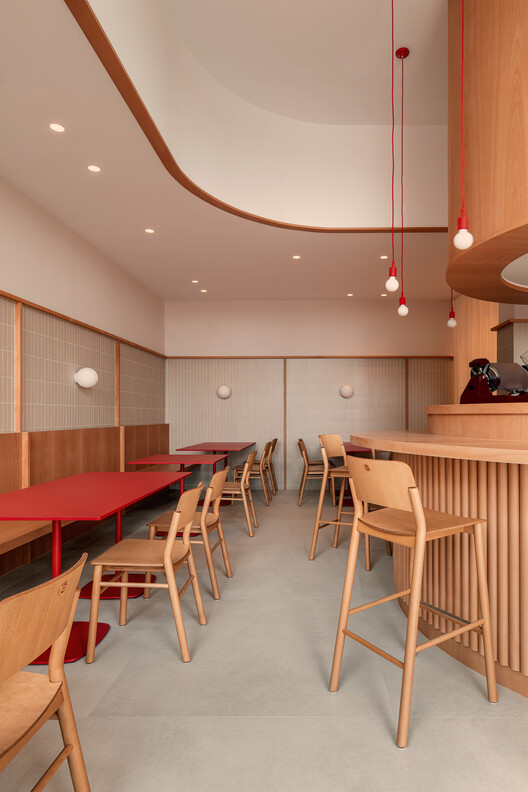 Charcutería-Restaurante Joselito’s LRV / David Hernandez Arquitectura - Fotografía interior, Comedor, Madera