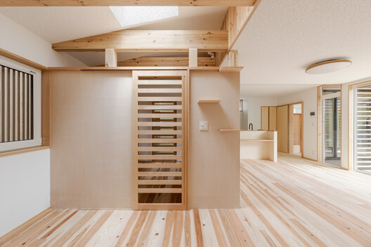 K2 House / coil Kazuteru Matumura Architects - Interior Photography, Wood, Beam