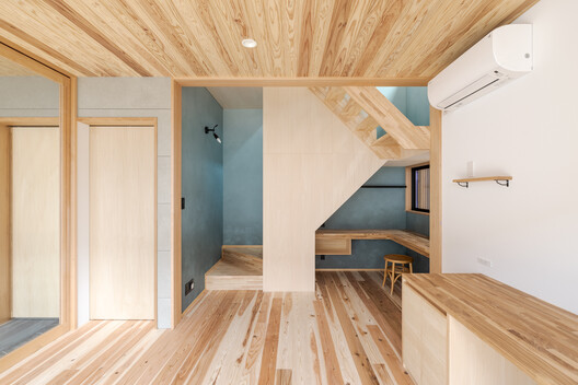 K2 House / coil Kazuteru Matumura Architects - Interior Photography, Kitchen, Wood