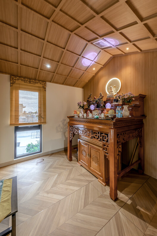 Casa Pabellón de cristal / DA VÀNG studio - Fotografía interior, Madera, Iluminación