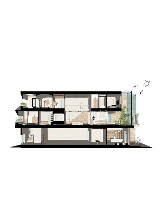 Casa Pabellón de cristal / DA VÀNG studio - Imagen 37 de 37
