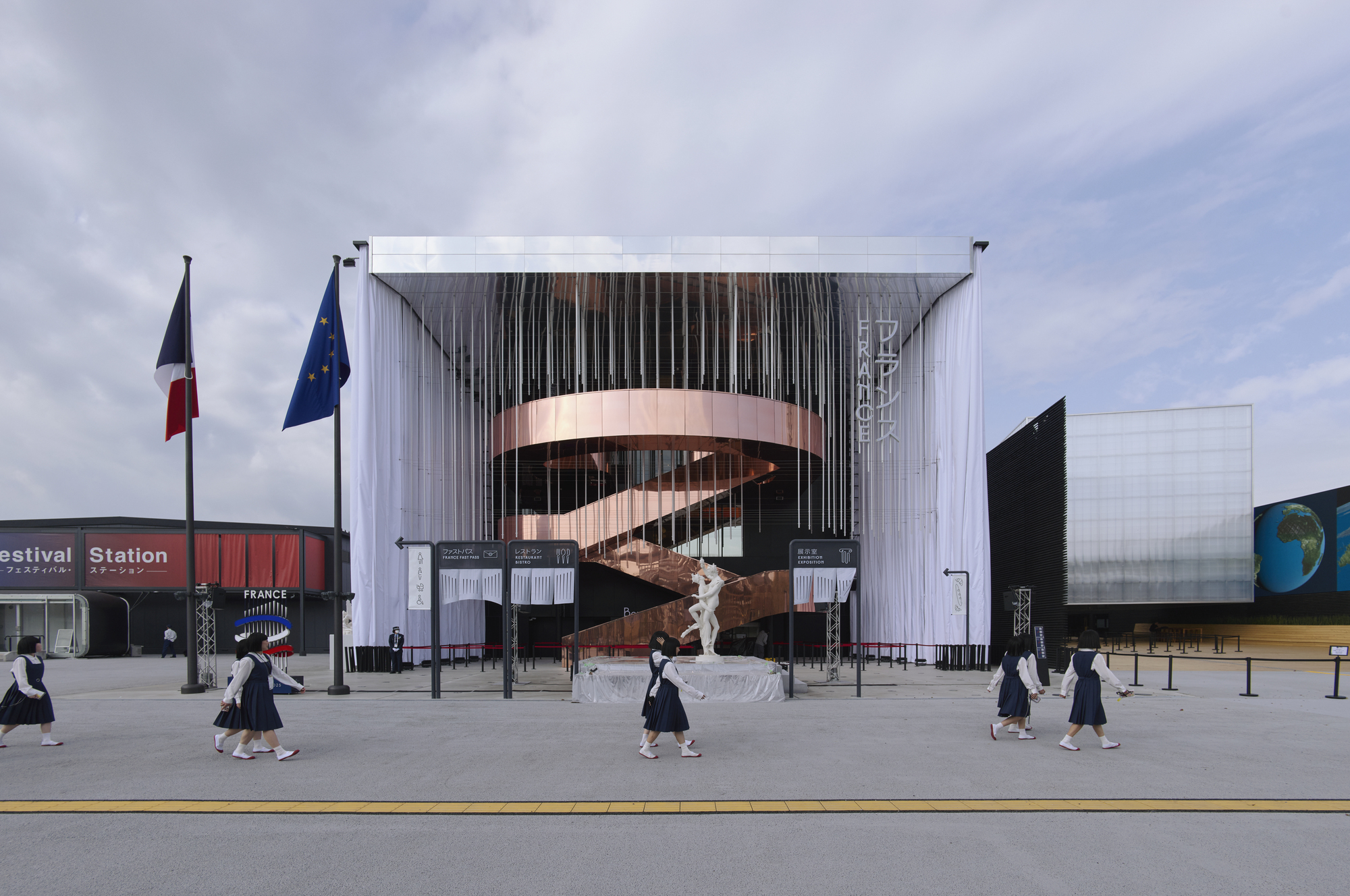 Coldefy and Carlo Ratti Associati Completes the French Pavilion