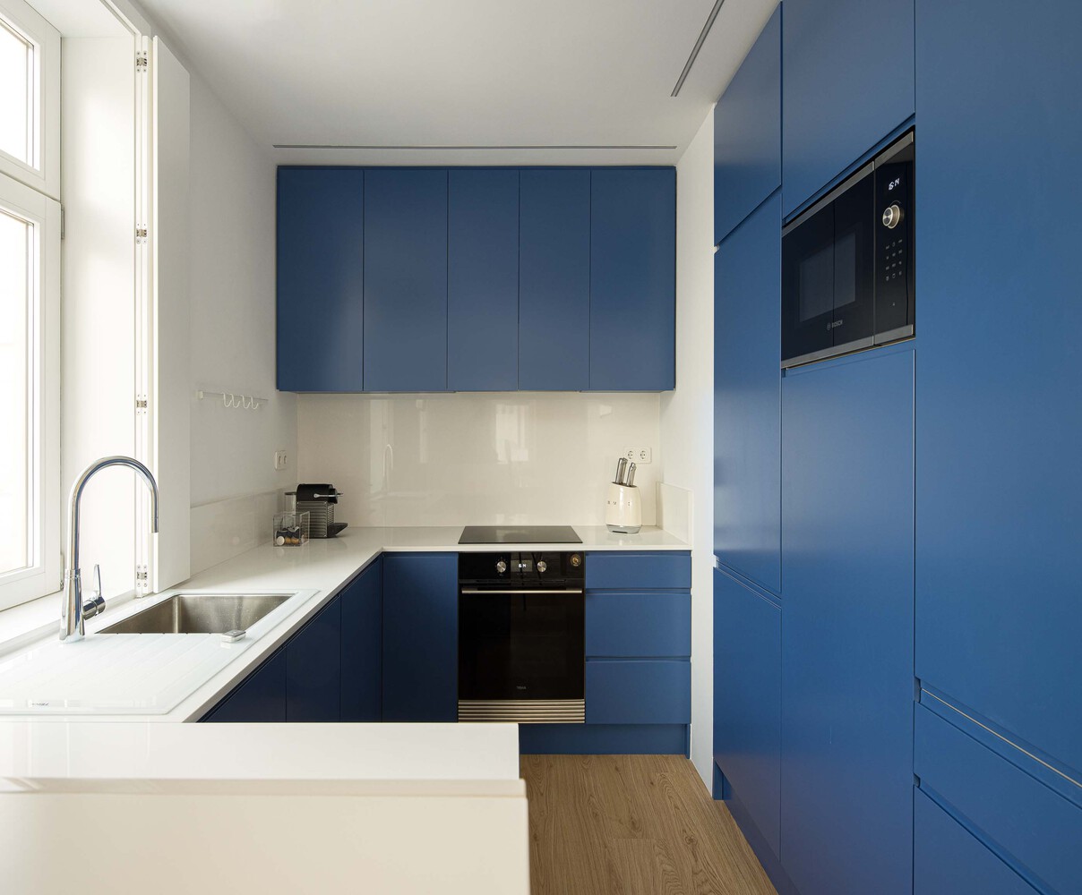 Casa Clara  / M2.senos arquitectos - Fotografia de Interiores, Cozinha, Bancada, Pia