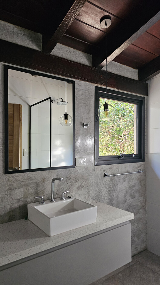 Casa Candelaria / Proyectar Arquitectos - Fotografía interior, Baño, Tarjas, Iluminación, Encimera, Vidrio