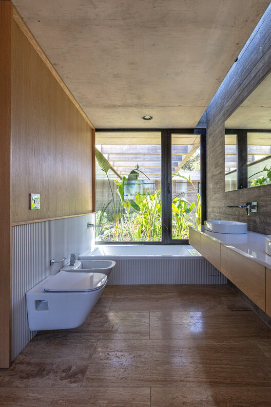 Casa Machado / BTE-ARQ - Fotografía interior, Baño, Madera, Tarjas, Vidrio