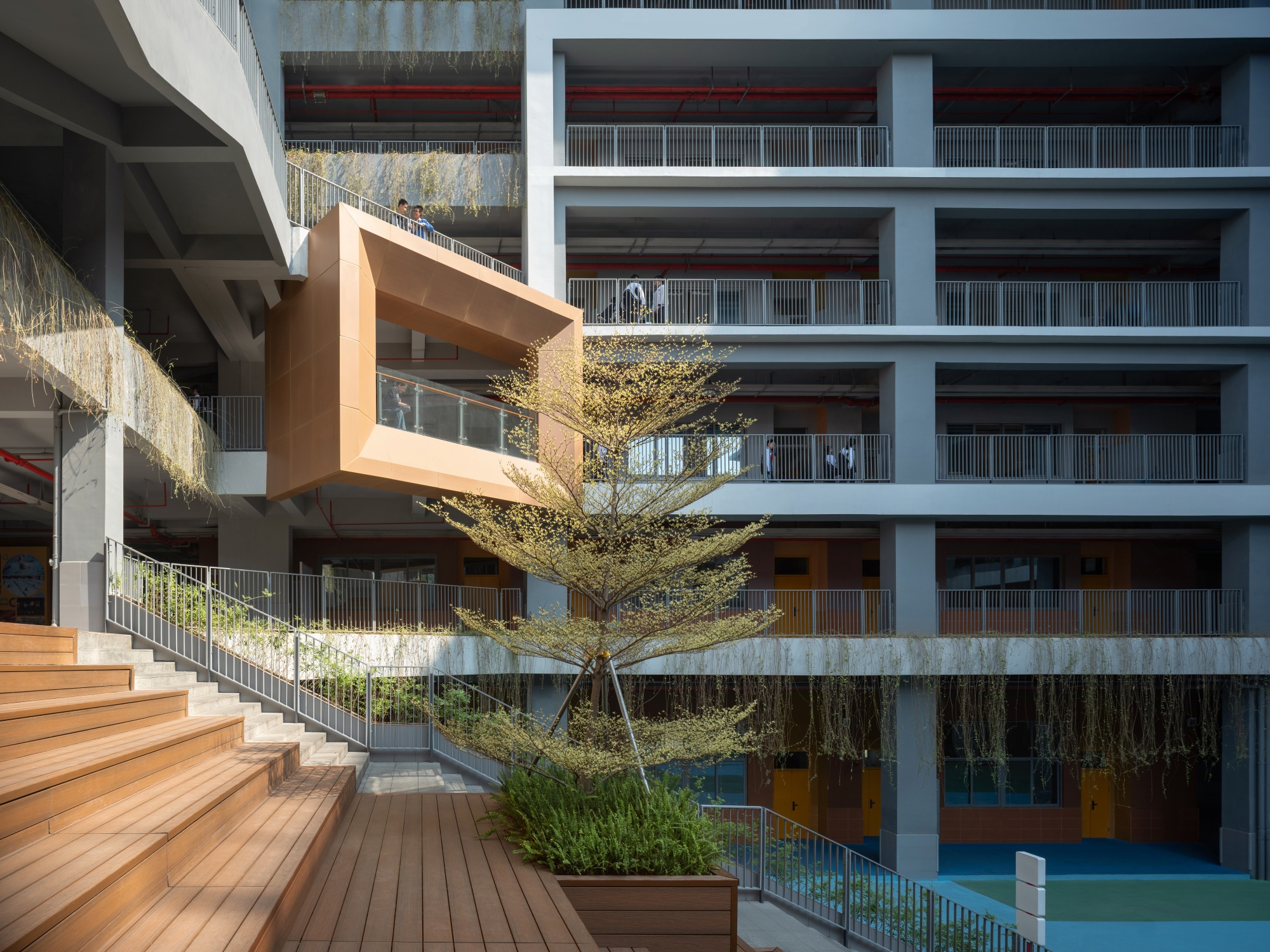 画廊 深圳市龙岗区龙岭学校改造 / 一境建筑 - 24
