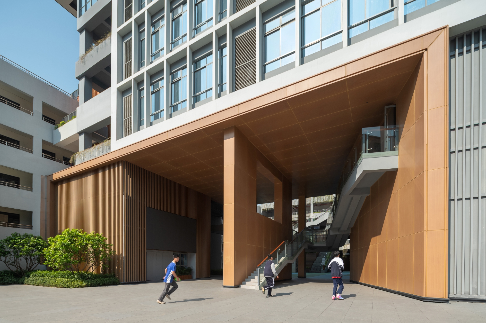 画廊 深圳市龙岗区龙岭学校改造 / 一境建筑 - 3