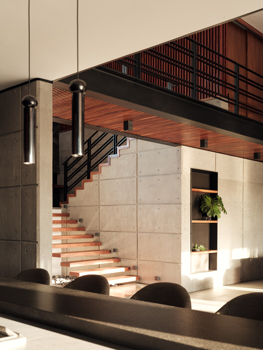Casa Zenzy / Di Frenna Arquitectos - Fotografía interior, Madera, Iluminación, Escaleras