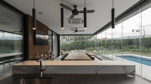 Casa Rosas / Etéreo Arquitectos - Fotografía interior, Madera, Encimera