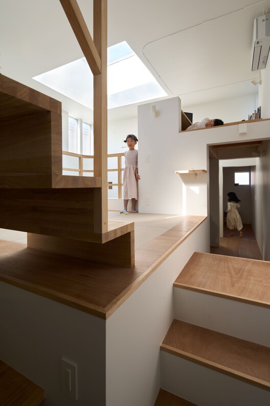 House in Hirano / FujiwaraMuro Architects - Interior Photography, Wood, Stairs