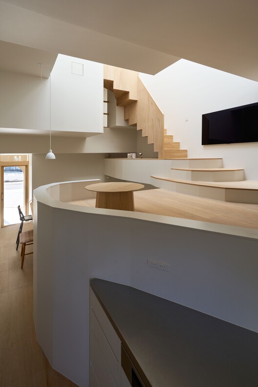 House in Hirano / FujiwaraMuro Architects - Interior Photography, Stairs, Wood