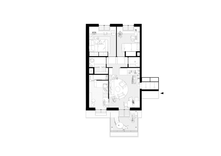 Edifício Residencial Saint-Denis 44 / DREAM - Imagem 21 de 22