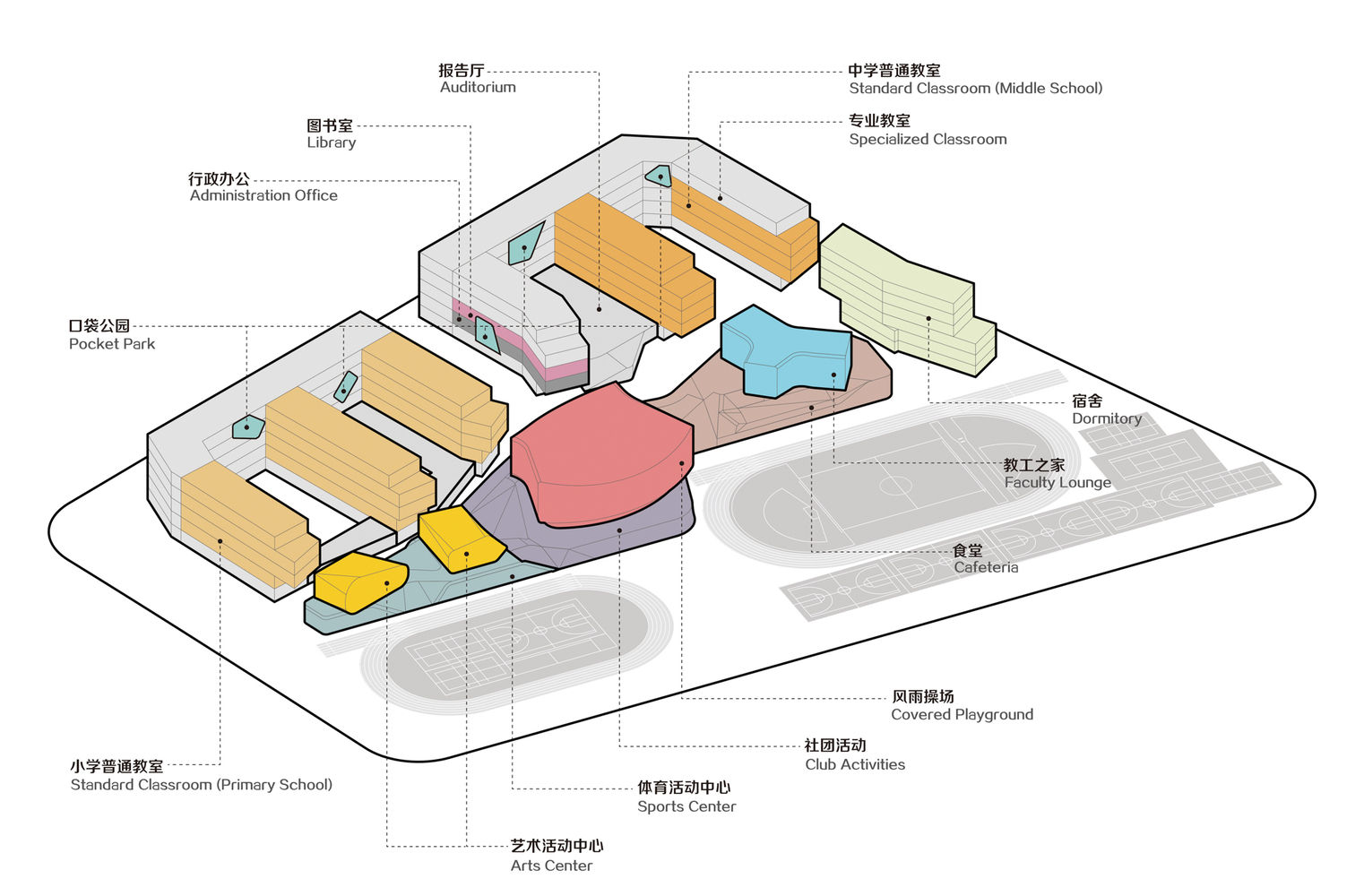 衢州第六实验学校 / 零壹城市建筑事务所 - 20 的图像 31