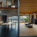 Villa Nagiso Renovation / OTAA.llc - Interior Photography, Wood, Beam, Glass, Chair