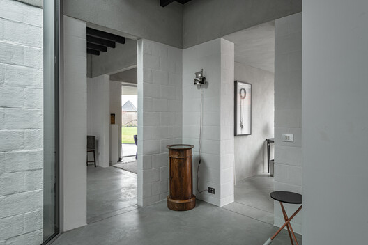 45° Grid House / Objekt Architecten - Interior Photography, Bathroom, Concrete